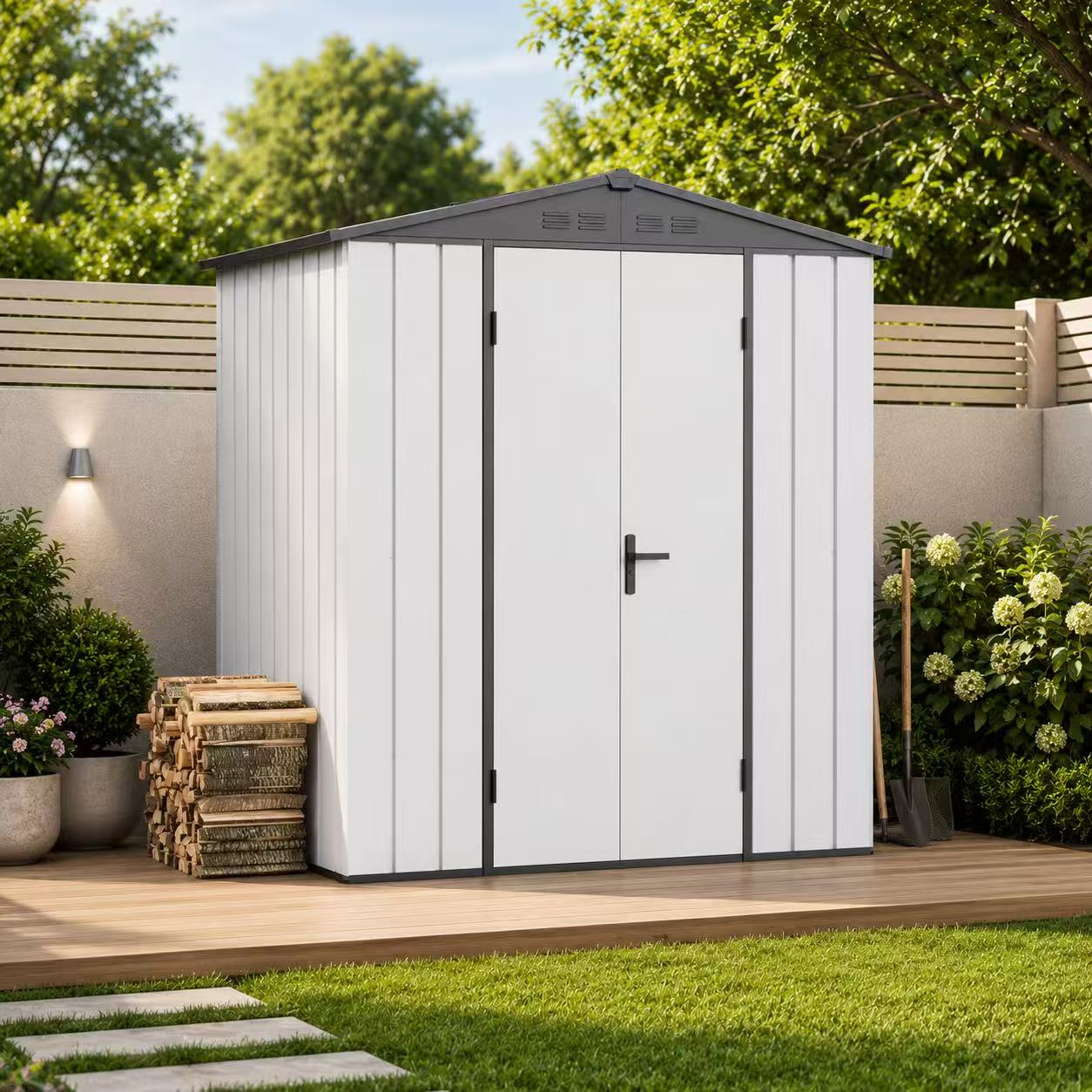 LERYOU metal garden shed manufacturer product range