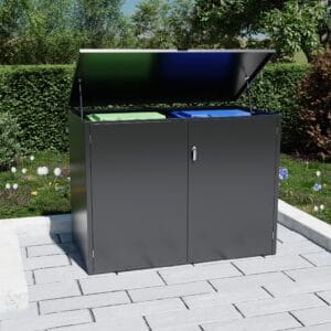 Fabricant OEM de systèmes de rangement pour poubelles proposant des solutions de rangement en extérieur destinées aux acheteurs professionnels