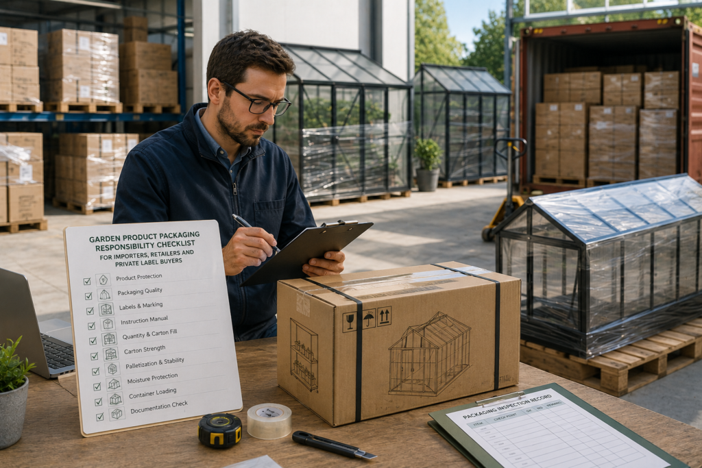 Garden Product Packaging Responsibility Checklist for Importers, Retailers and Private Label Buyers