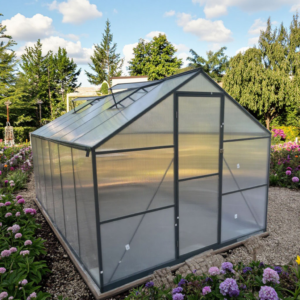 Large aluminum garden greenhouse for outdoor growing