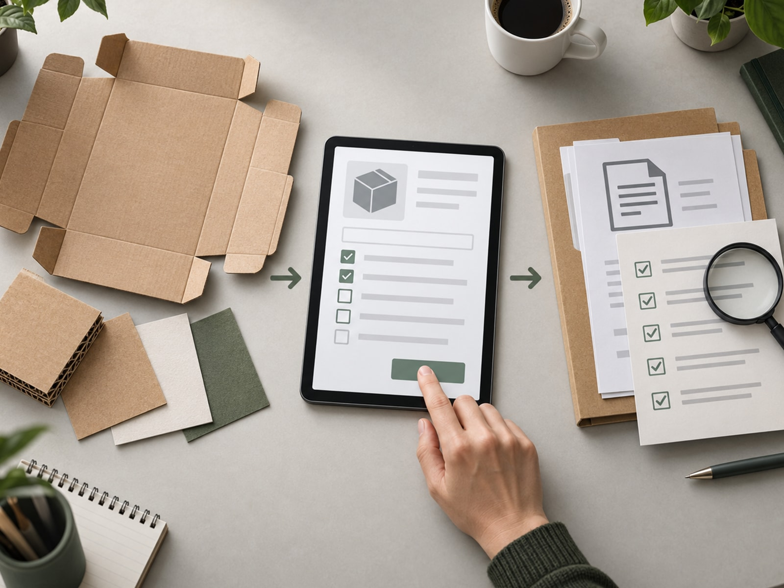 Packaging registration and supplier-document review for German garden products