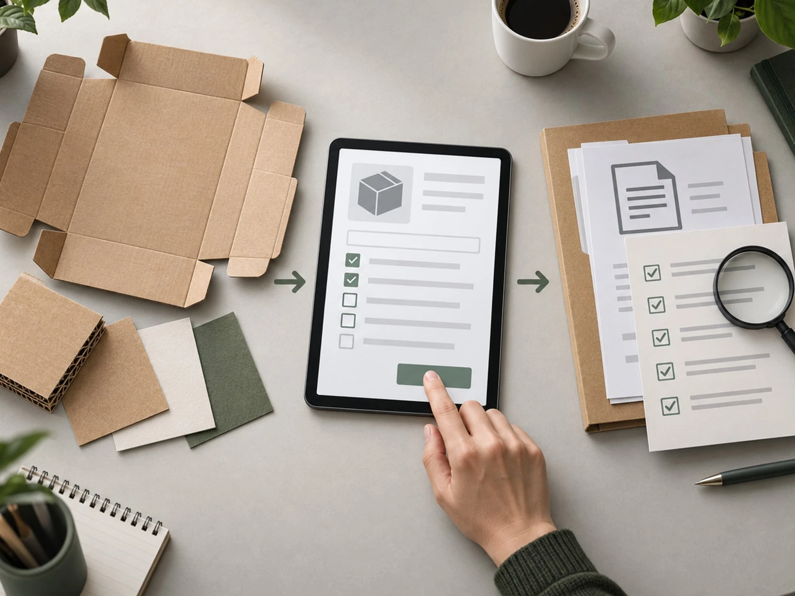 Garden shed sample revision inspection and shipment document workflow