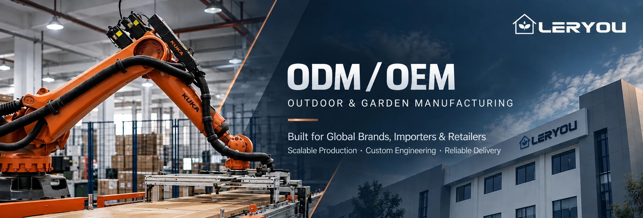 LERYOU outdoor and garden product OEM and ODM manufacturing